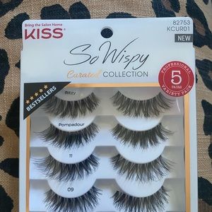 NEW KISS Wispy eyelashes.